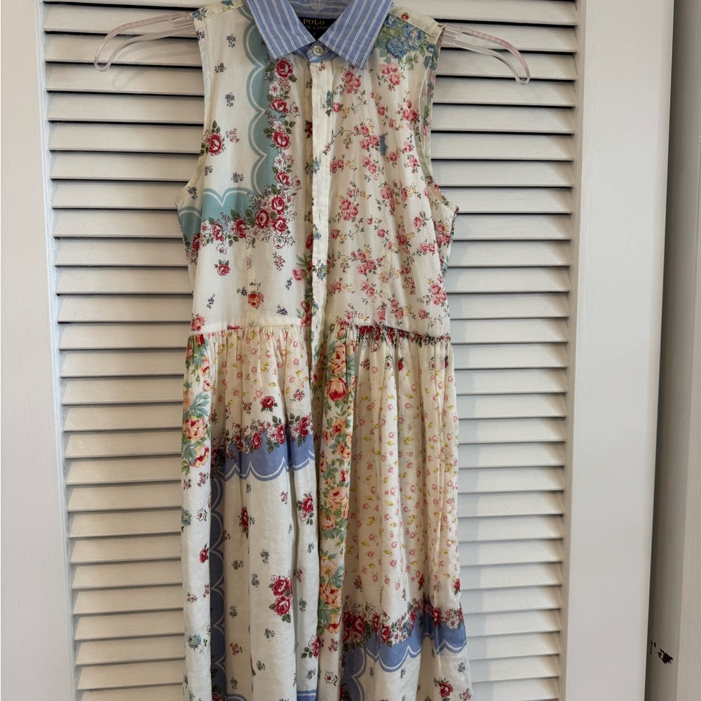 Polo by Ralph Lauren Multicolor Floral Kids Dress